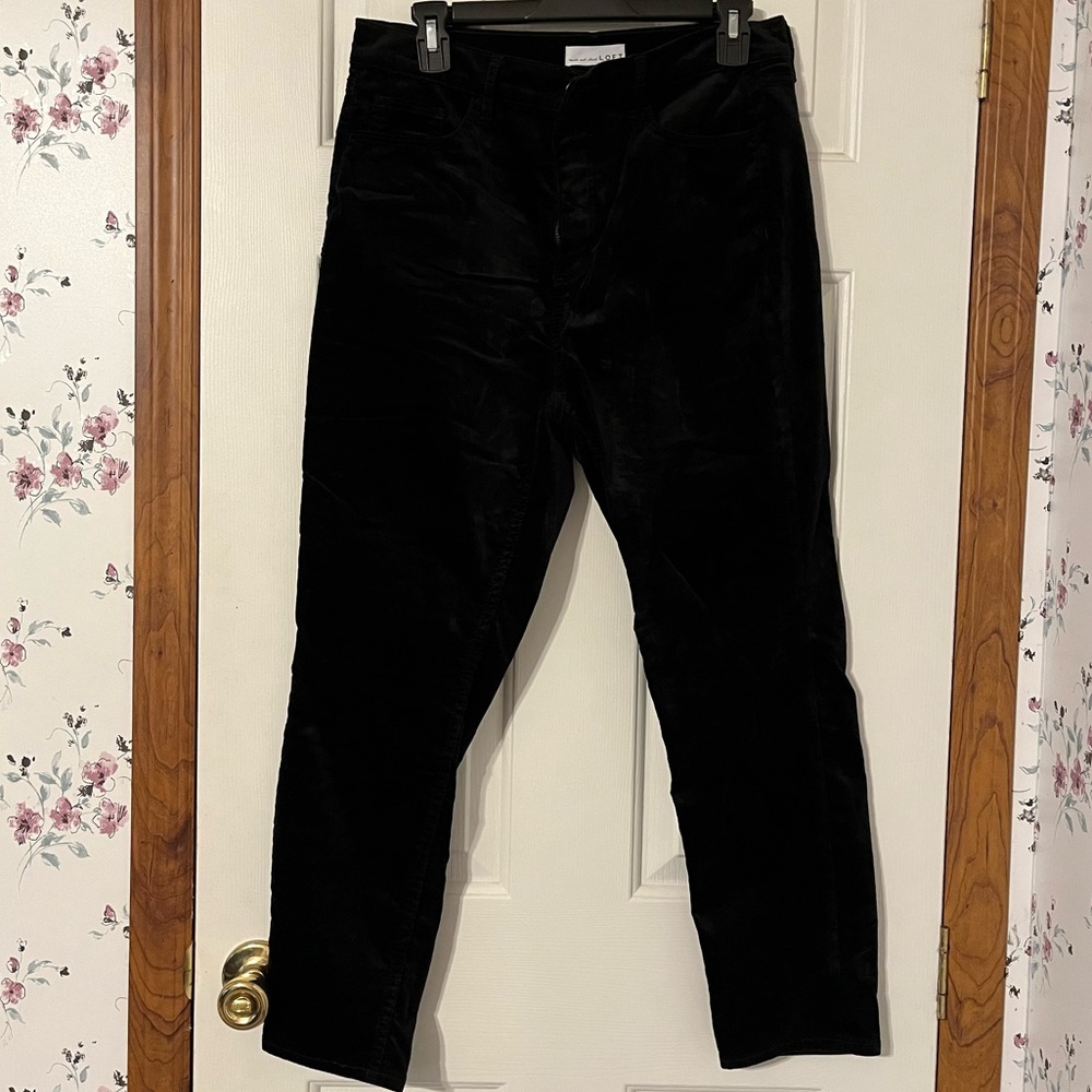 LOFT Velvet Skinny Jean